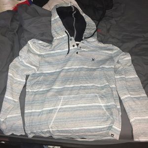 Hurley Men’s Medium Long Sleeve Shirt With Hood